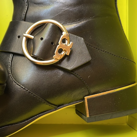 NIB Tory Burch Sofia Riding Boot Leather Riding Boots - Picture 7 of 15